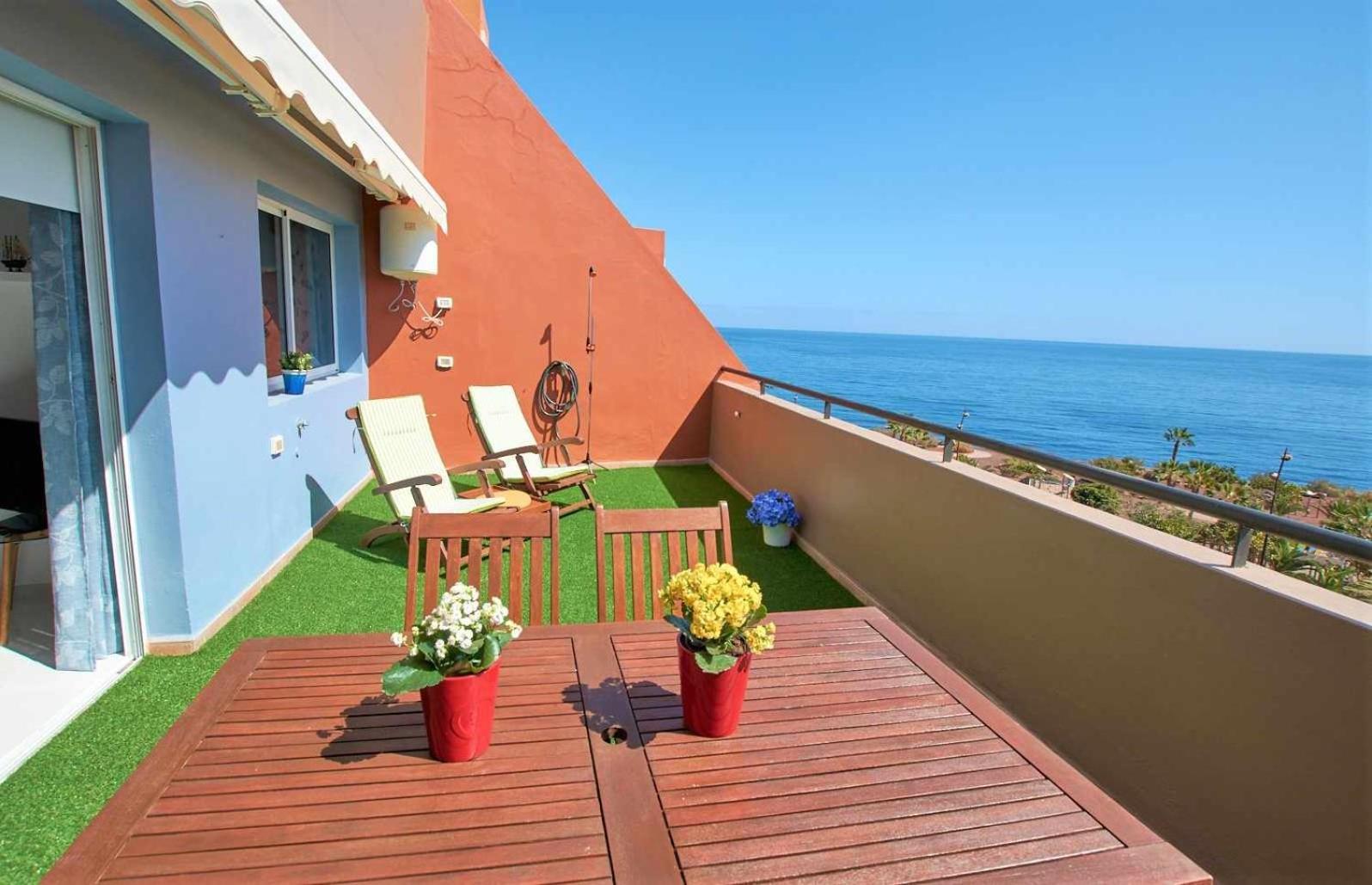 Bonita Vivienda Con Vistas Al Mar Playawifi Apartment Radazul Екстериор снимка