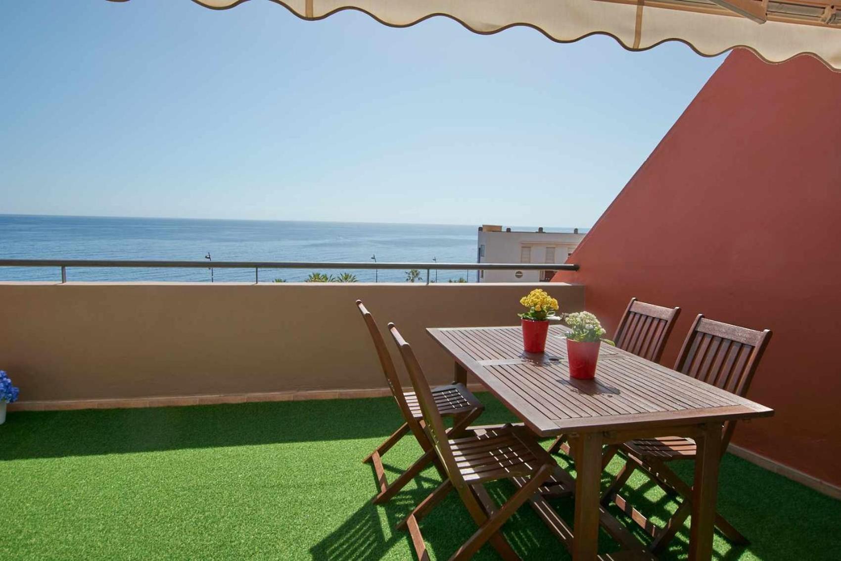 Bonita Vivienda Con Vistas Al Mar Playawifi Apartment Radazul Екстериор снимка